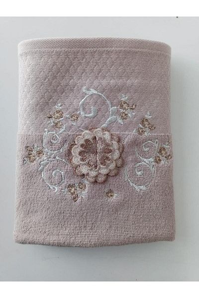 Özdilek Moriposa 50*90 cm Πέτρα Κεντημένη Πετσέτα