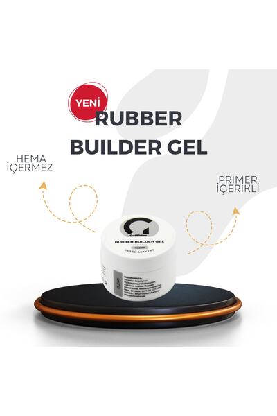 Gelshine Protez Tırnak Jel (AKICI KIVAMLI)(RUBBER BUİLDER GEL) T.P .O HEMA FR...