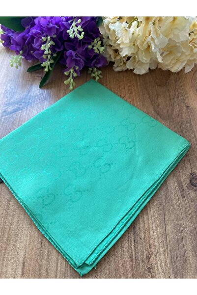 Nilbutik Eșarfă din bumbac cu model amestecat de mătase