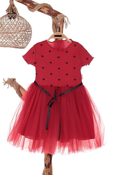 Girls Heart Dot Tutu Summer Birthday Wedding Henna Special Day Dress