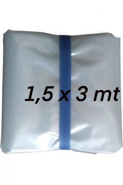 Zadipack Moss Packaging Sacrifice Six Transparent Nylon Tarpaulin 1.5 Mt X 3 Mt