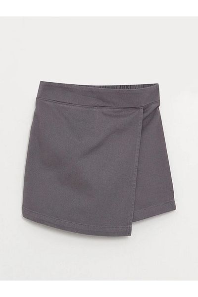 LC Waikiki LCW Girl's Shorts Skirt with Elastic Waist