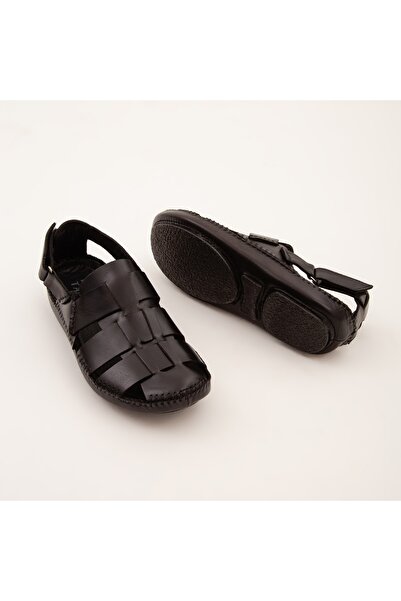 Tamer Tanca Men's Leather Sandals Sandals 573 2052 Erk Sndlt Y21