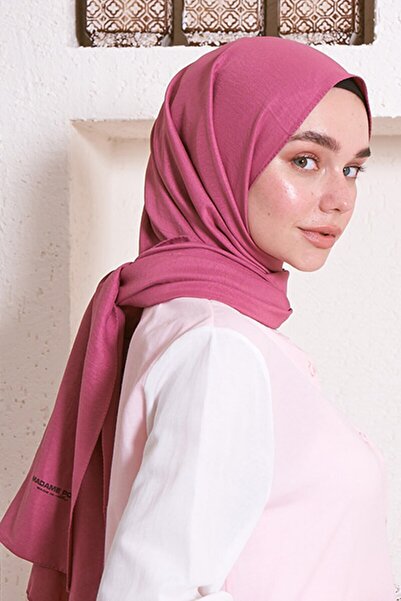 Madame Polo Luxury Cotton Shawl - Dried Rose