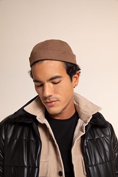 DeFacto Erkek Nakışlı Pamuklu Kısa Şapka