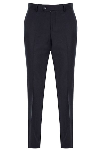 İgs Men's Black Std Pants - Regular Fit Comfortable Fit