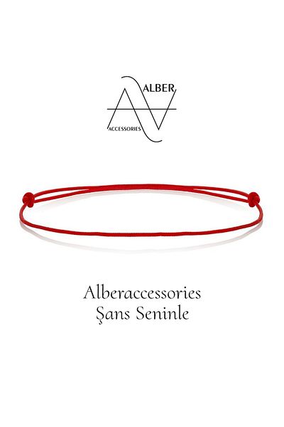 alberaccessories خلخال الحظ بحبل الحب مقاس 1.4 مم بتفاصيل أنيقة