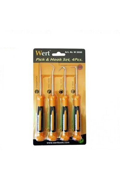 WERT 2690 Delici Biz Iğnesi Ve Kanca Seti 4 Parça