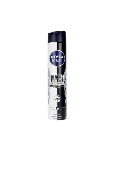 NIVEA Erkek Siyah & Beyaz Görünmez Deodorant Spray Nivea 200 ml