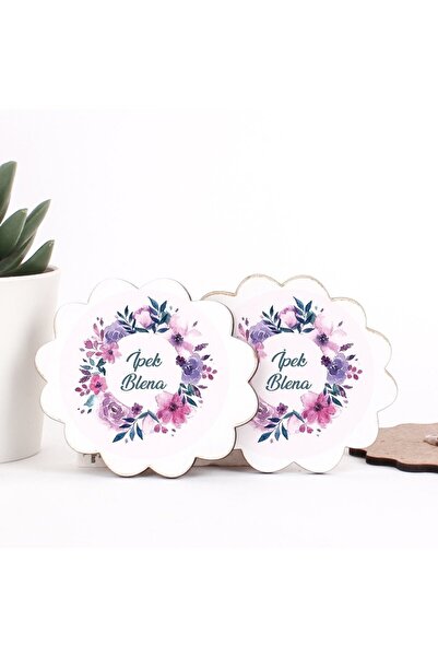 Teknograf Kız Bebek Ahşap Magnet