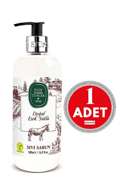 Eyüp Sabri Tuncer Natural Donkey Milk Liquid Soap 500 ml 1 Piece