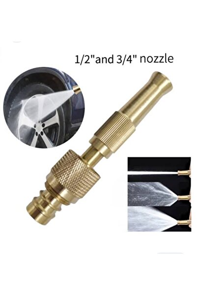 NEWSTORE HOME Yüksek Basınçlı Ayarlanabilir Bahçe Sulama Püskürtme Tabancası Hızlı Araba Yıkama Hortum Memesi