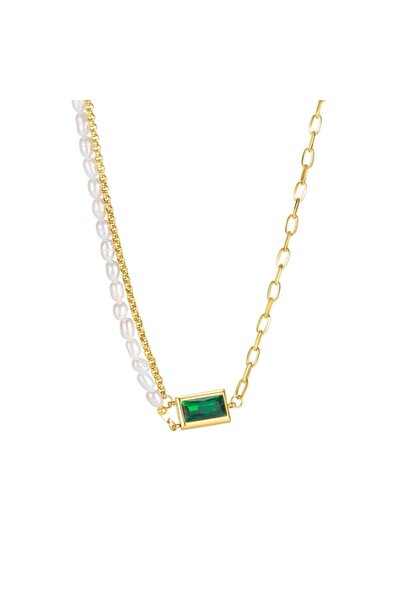 Lee Cooper LC.N.01226.170 Steel Pearl Women's Necklace