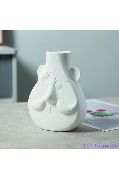 Lui Tasarım Bebek-çocuk Odası Dekoratif Sevimli Vazo