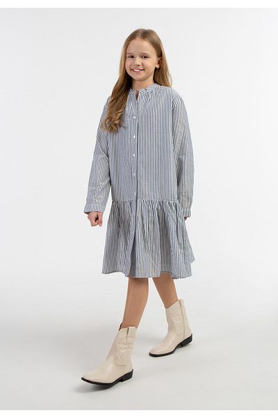 Dreimaster Mädchen Langarmkleid mimo