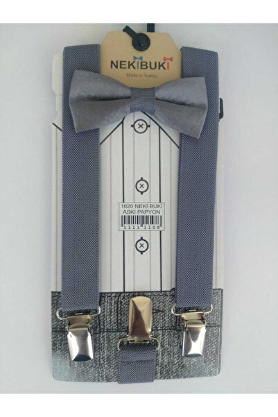 Meriç bebe Set cu bretele pentru pantaloni și papion pentru copii, reglabil, ...