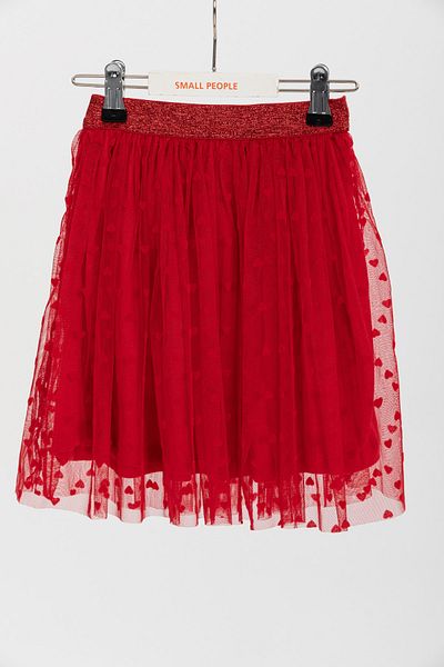 Çipil Girl's Red Tutu Skirt
