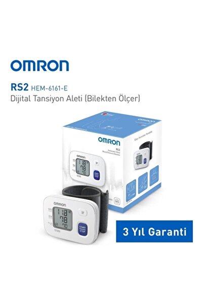 Omron Rs2 Bilekten Ölçen Tansiyon Aleti 30 Hafızalı