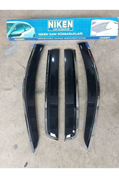 Niken Volkswagen Amarok 2023 Sonrası Kromlu Cam Rüzgarlığı Niken