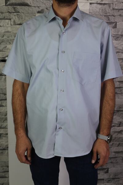 Bilgiçler men's gray classic cut shirt