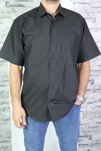 Bilgiçler men's black slim fit shirt
