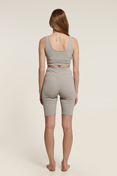 LYN MAMA Tillie Kısa Yoga Set - Gri