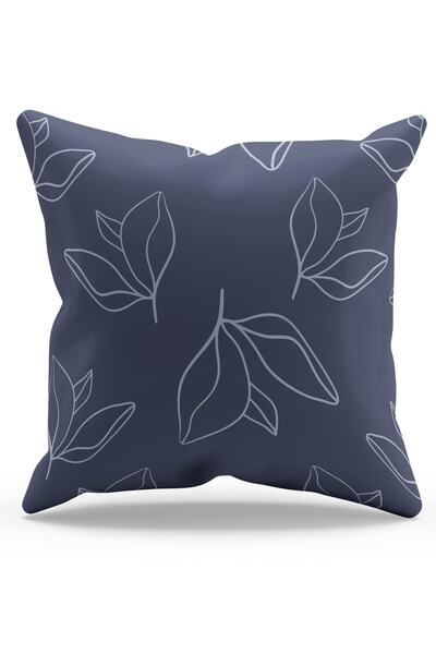 Moud's Double Sided Printed Art 7 Patterned Suede Throw Pillow Case - PL907