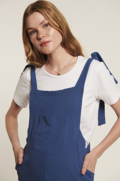 LYN MAMA JAMIE Comfortable Navy Blue Maternity Slippers