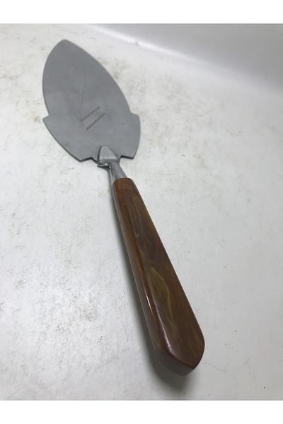 tayfuntufan antika koleksiyon european spatula with catalin handle - 24 cm