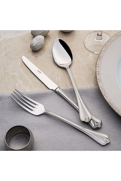 Nehir Fulya Satin 6-Piece Dinner Spoon