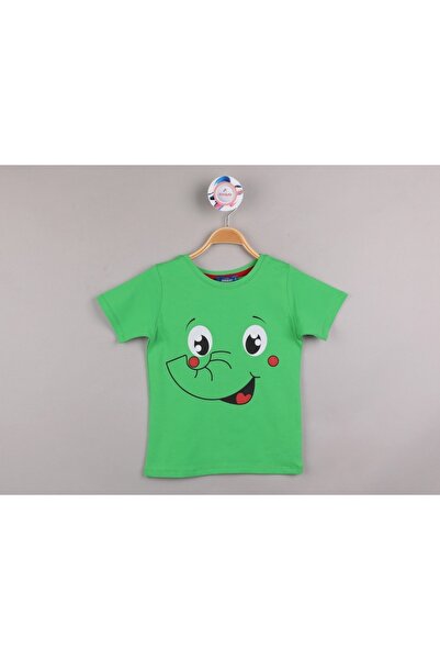 edoy Tricou sezonier cu mânecă scurtă din bumbac cu imprimeu elefant