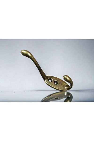 Dizaynhouse Yellow Metal Modern Hanger Antique - Closet Wall Coat Rack
