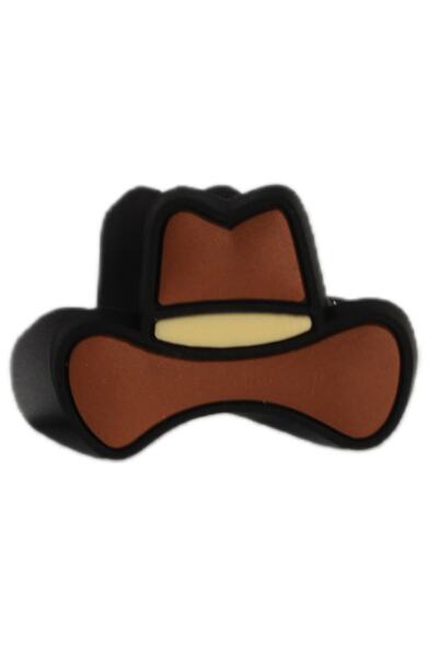 Crocs Terlik Süsü Kovboy Şapka-jibbitz -charm-anahtarlık-bileklik Takıları