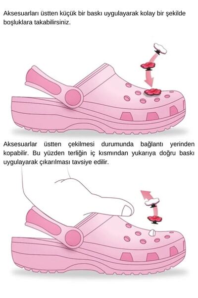 Crocs Terlik Süsü Kaykay Iskelet-jibbitz -charm-anahtarlık Takıları-bileklik Takıları-terlik Aksesuarları