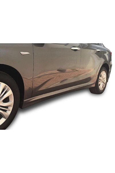 HYM TUNİNG Fiat Egea  Uyumlu Marşpiyel Takımı Sağ Sol Set Boyasız ABS Plastik GG