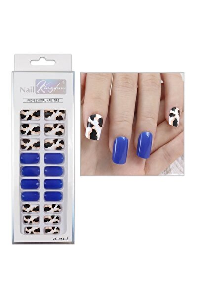 Nail Master 24'lü Desenli Takma Tırnak Seti Zararsız Yapıştırıcı
