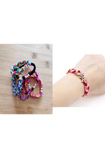 çınar bahçesi 6-Piece Lucky Bracelet & Lucky Clasp