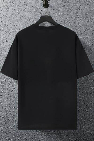 Joza Outdoors Femei Bărbați Înger și Diavol Imprimat Cuplu Iubitor Combinație Design Tricou supradimensionat Set de 2