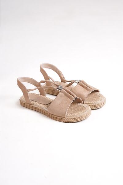 Moda Değirmeni Skin Suede Women's Sandals BG1010-123-0005