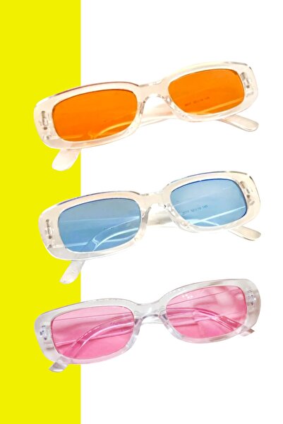 ModaLand Yeni Sezon Fırsat Renkli Modern Set Güneş Gözlüğü