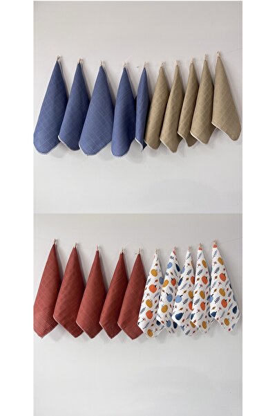 runbaby رن بيبي - 20 قطعة من مناديل فم الأطفال المصنوعة من القطن العضوي بنسبة...