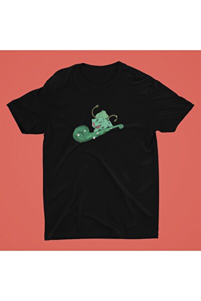 Adrift تي شيرت للجنسين بتصميم بوكيمون بولباسور مقاس كبير