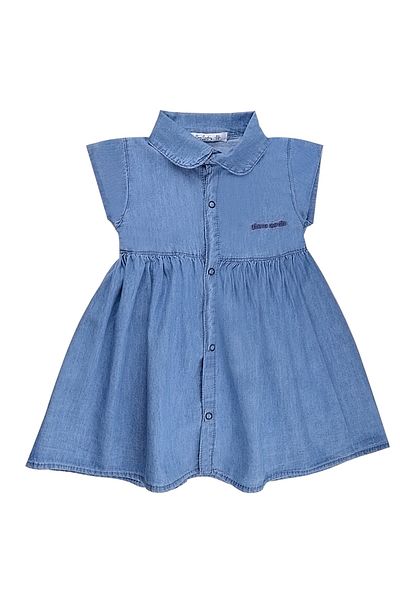 Pierre Cardin Girl's Denim Dress