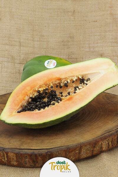Dost Tropik Belek Yerli Papaya Meyvesi 1kg