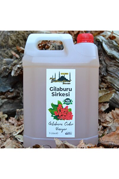 Tarihi SultanAhmet Baharatçısı 5 LT Gilaburu Sirkesi Katkısız %100 Doğal El Yapımı