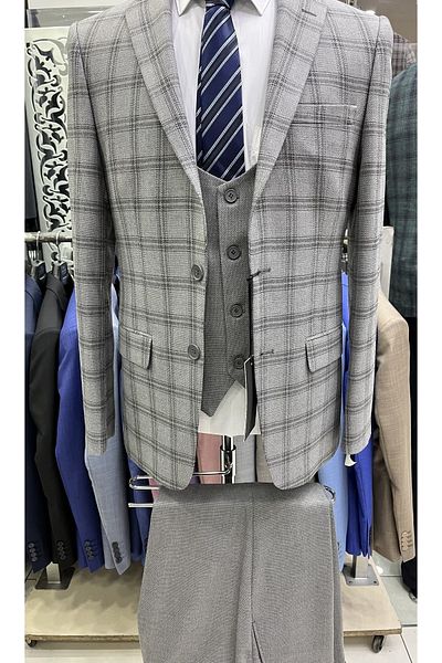 MASSARO One size suit with counterfeit