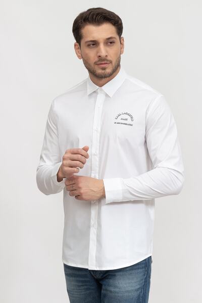 Karl Lagerfeld Erkek Gömlek 605929524600