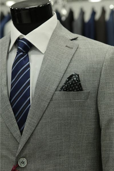 MASSARO Ανδρικό καλοκαιρινό μπουφάν Slimfit Linen