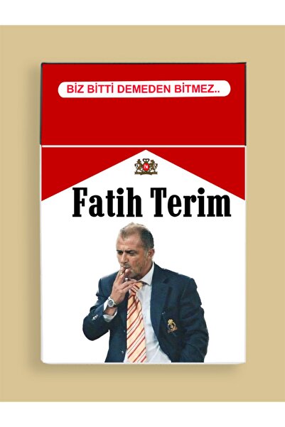 Namgo İmparator Fatih Terim ''Biz Bitti Demeden'' Standart Plastik Sigara Tab...