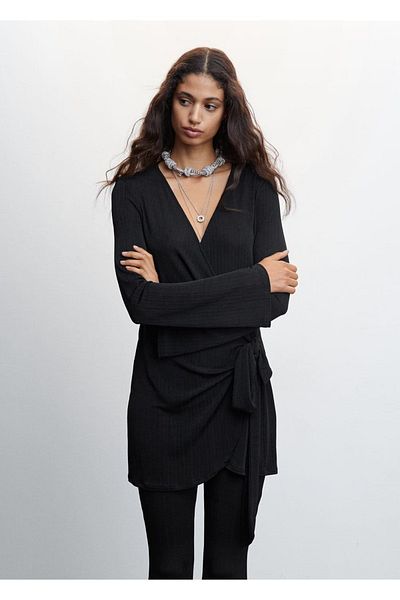 MANGO Woman Straight Cut Trousers
